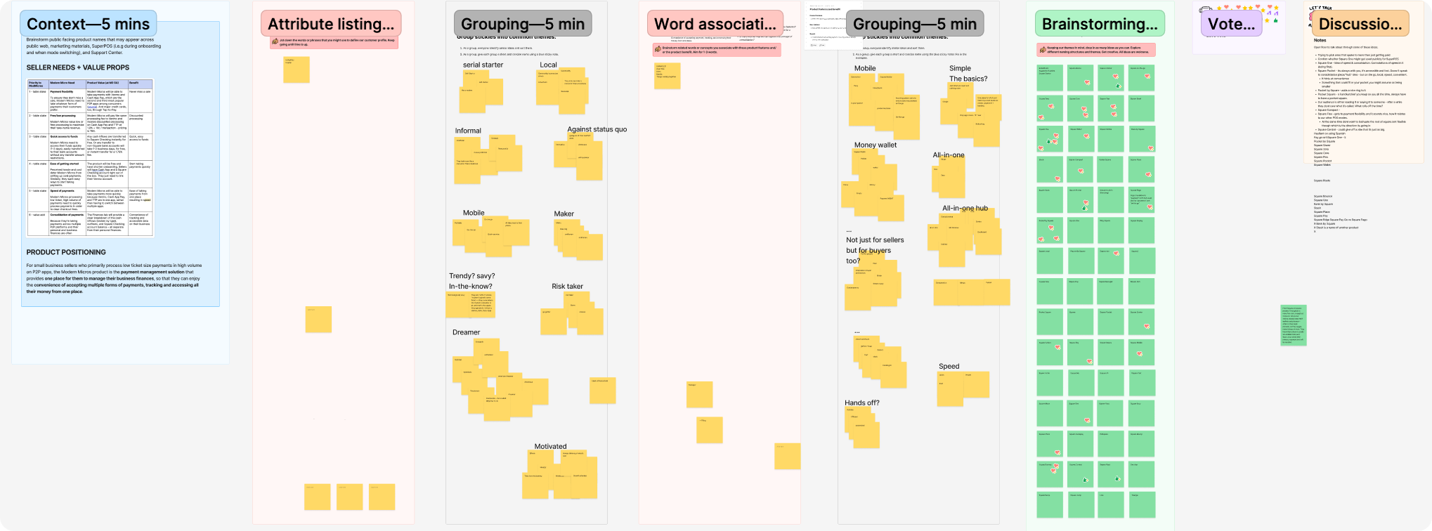 FigJam group brainstorm